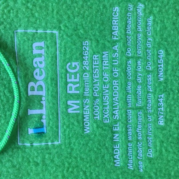 LLBean Women's Trail Model Fleece, Drawcord Jacket - Picture 3 of 6